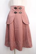 axes femme POETIQUE / コルセット風デザインスカート  ピンク Y-25-04-21-106-AX-SK-SZ-ZY
