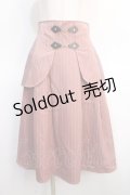 axes femme POETIQUE / コルセット風デザインスカート  ピンク Y-25-04-21-106-AX-SK-SZ-ZI