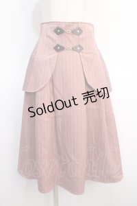 axes femme POETIQUE / コルセット風デザインスカート  ピンク Y-25-04-21-106-AX-SK-SZ-ZI