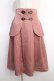 画像1: axes femme POETIQUE / コルセット風デザインスカート  ピンク Y-25-04-21-106-AX-SK-SZ-ZY (1)