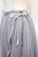 画像3: axes femme POETIQUE / レース×チュールイレヘムスカート M サックス Y-25-04-21-111-AX-SK-SZ-ZY (3)