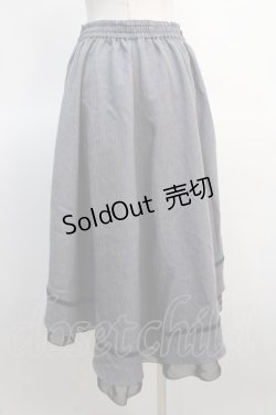 画像2: axes femme / フィッシュテールスカート M グレー Y-25-04-21-114-AX-SK-SZ-ZY