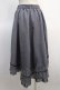 画像2: axes femme / フィッシュテールスカート M グレー Y-25-04-21-114-AX-SK-SZ-ZY (2)