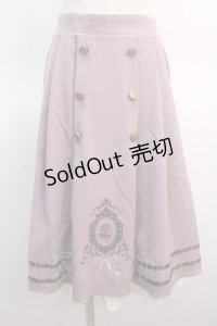 axes femme / ローズカメオ風刺繍スカート F ピンク Y-25-04-21-116-AX-SK-SZ-ZY
