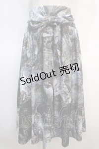 axes femme NOSTALGIE / 天使柄ジャガードロングスカート   Y-25-04-21-118-AX-SK-SZ-ZI