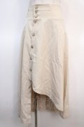 axes femme POETIQUE / 袖デザインラップ風スカート M ベージュ Y-25-04-21-124-AX-SK-SZ-ZY