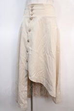 画像1: axes femme POETIQUE / 袖デザインラップ風スカート M ベージュ Y-25-04-21-124-AX-SK-SZ-ZH (1)