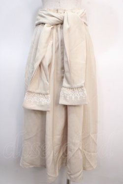 画像2: axes femme POETIQUE / 袖デザインラップ風スカート M ベージュ Y-25-04-21-124-AX-SK-SZ-ZY