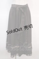 axes femme / マルチWAYフリルスカート  ブラウン Y-25-04-21-125-AX-SK-SZ-ZY