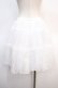画像2: axes femme kawaii / ボリュームオーガンジーパニエ  白 Y-25-04-21-128-AX-SK-SZ-ZY (2)