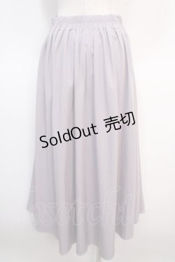画像2: axes femme / ジップフリルスカート  ラベンダー Y-25-04-21-130-AX-SK-SZ-ZY