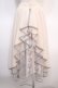 画像2: axes femme POETIQUE / リボン花柄バックフリルスカート  キナリ Y-25-04-21-131-AX-SK-SZ-ZY (2)