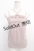 axes femme / ガーデンホルターキャミソール  ピンク Y-25-04-21-002-AX-TO-SZ-ZY