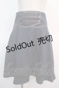 axes femme / Wボタンスカート M 紺 Y-25-04-21-138-AX-SK-SZ-ZI