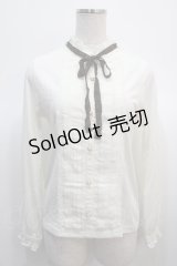 axes femme / ブラウス風カットソー  キナリ Y-25-04-21-016-AX-TO-SZ-ZY