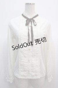 axes femme / ブラウス風カットソー  キナリ Y-25-04-21-016-AX-TO-SZ-ZY