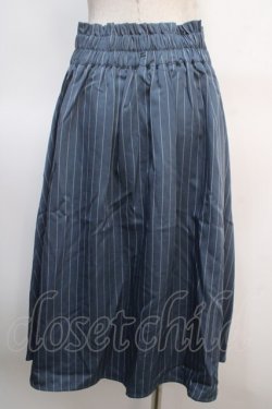 画像2: axes femme POETIQUE / コルセット風デザインスカート M ブルー Y-25-04-21-142-AX-SK-SZ-ZY