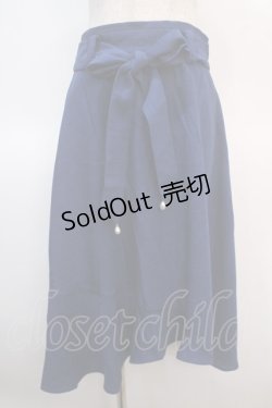 画像1: axes femme / イレヘムスカート M 紺 Y-25-04-21-144-AX-TO-SZ-ZI