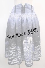 axes femme kawaii / サンドリヨンスカート  サックス Y-25-04-21-145-AX-SK-AS-ZY