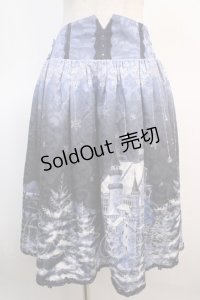 axes femme kawaii / サンドリヨンスカート  サックス Y-25-04-21-145-AX-SK-AS-ZY
