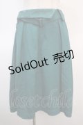 axes femme / 襟デザインスカート M グリーン Y-25-04-21-148-AX-SK-SZ-ZT197