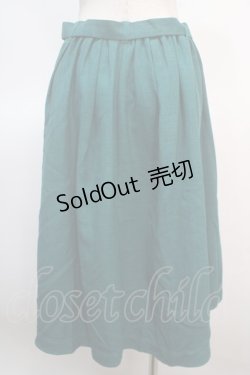 画像2: axes femme / 襟デザインスカート M グリーン Y-25-04-21-148-AX-SK-SZ-ZT197