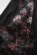 画像3: axes femme / 彼岸花柄プリーツスカート F 黒 Y-25-04-21-154-AX-SK-SZ-ZY (3)