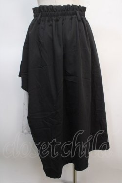画像2: axes femme POETIQUE / レースアシメトレンチスカート  黒 Y-25-04-21-159-AX-SK-SZ-ZY