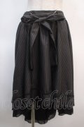 axes femme / ベルト付フィッシュテールスカート M 黒 Y-25-04-21-168-AX-SK-SZ-ZY