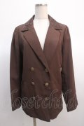 axes femme / 後ろレースアップジャケット F チャ Y-25-04-21-036-AX-JA-SZ-ZY