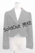 axes femme / ヨークレースショートジャケット  黒 Y-25-04-21-037-AX-JA-SZ-ZY