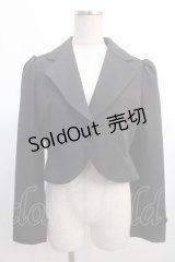 axes femme / ヨークレースショートジャケット  黒 Y-25-04-21-037-AX-JA-SZ-ZY