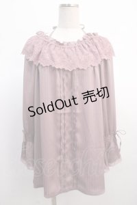 axes femme / フリルブラウス M ピンク Y-25-04-21-040-AX-BL-SZ-ZY