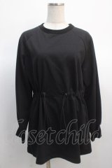 NieR Clothing / ドローコードトップス F 黒 Y-25-04-21-043-PU-TO-SZ-ZY