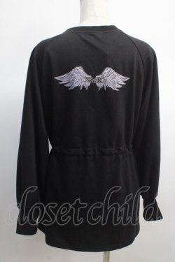 画像2: NieR Clothing / ドローコードトップス F 黒 Y-25-04-21-043-PU-TO-SZ-ZY
