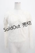 seemi.by NICE CLAUP / レーストップス  アイボリー Y-25-04-21-046-LO-TO-SZ-ZY