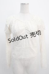 seemi.by NICE CLAUP / レーストップス  アイボリー Y-25-04-21-046-LO-TO-SZ-ZY