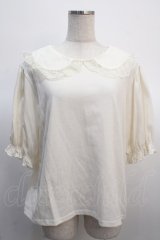 m petit by misako / NINA'Sコラボプルオーバー 4L 淡薄橙 Y-25-04-21-047-LO-TO-SZ-ZY
