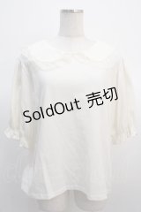 m petit by misako / NINA'Sコラボプルオーバー 4L 淡薄橙 Y-25-04-21-047-LO-TO-SZ-ZY