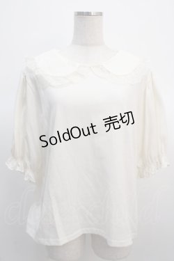 画像1: m petit by misako / NINA'Sコラボプルオーバー 4L 淡薄橙 Y-25-04-21-047-LO-TO-SZ-ZY
