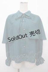 axes femme / ケープセットブラウス F Bグリーン Y-25-04-23-047-AX-BL-SZ-ZY