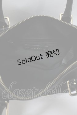 画像3: Maison de FLEUR / モノグラムポケットボストンショルダーバッグ F ブラック Y-25-04-23-005-LO-BG-SZ-ZY