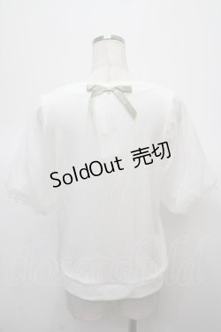 画像2: axes femme / ピーター・パン/刺繍トップス  白 Y-25-04-23-065-AX-TO-SZ-ZY