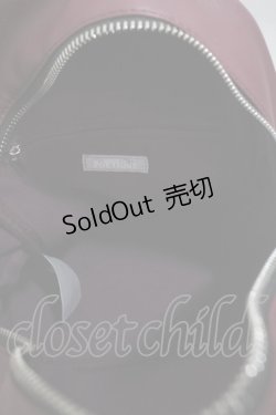 画像3: axes femme kawaii / チャイナ釦デザインリュック  ワイン Y-25-04-23-006-AX-BG-SZ-ZI