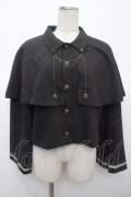 axes femme / チェーン付ケープジャケット F クロ Y-25-04-23-084-AX-TO-SZ-ZY