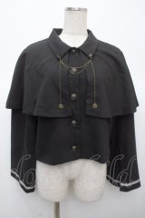axes femme / チェーン付ケープジャケット F クロ Y-25-04-23-084-AX-TO-SZ-ZY