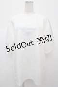 ACDC　RAG / Game OVER Tシャツ  白 Y-25-04-23-095-PU-TO-SZ-ZY
