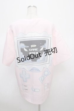 画像2: ACDC　RAG / Game OVER Tシャツ  ピンク Y-25-04-23-096-PU-TO-SZ-ZY