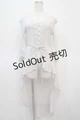 axes femme / ベルト付イレヘムカーデ M グレー Y-25-04-23-104-AX-TO-SZ-ZY
