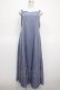 画像1: axes femme / レースブラウス×ワンピースSET  サックス Y-25-04-23-114-AX-OP-SZ-ZY (1)